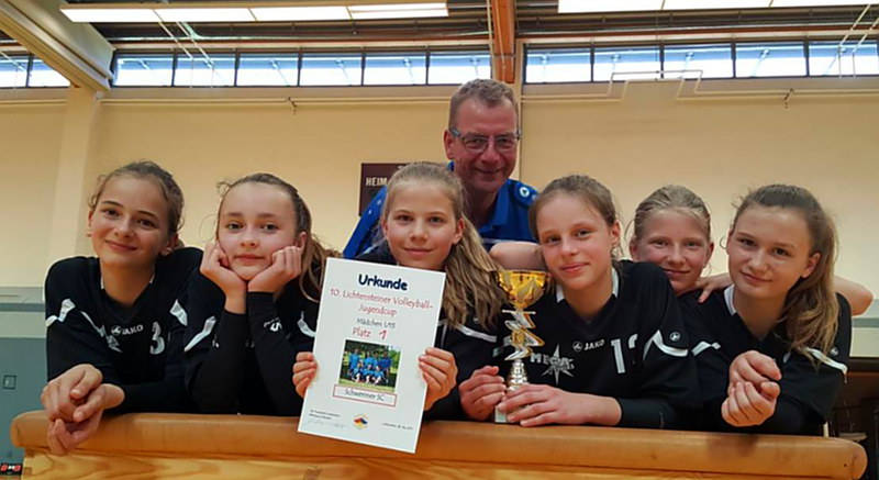 SSC: Weiblichen U13 Mannschaft gewinnen erstmalig den Lichtensteiner Jugendcup