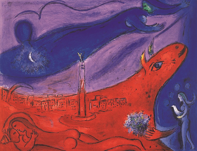 Große Sommerausstellung zeigt Marc Chagalls Farbenpracht