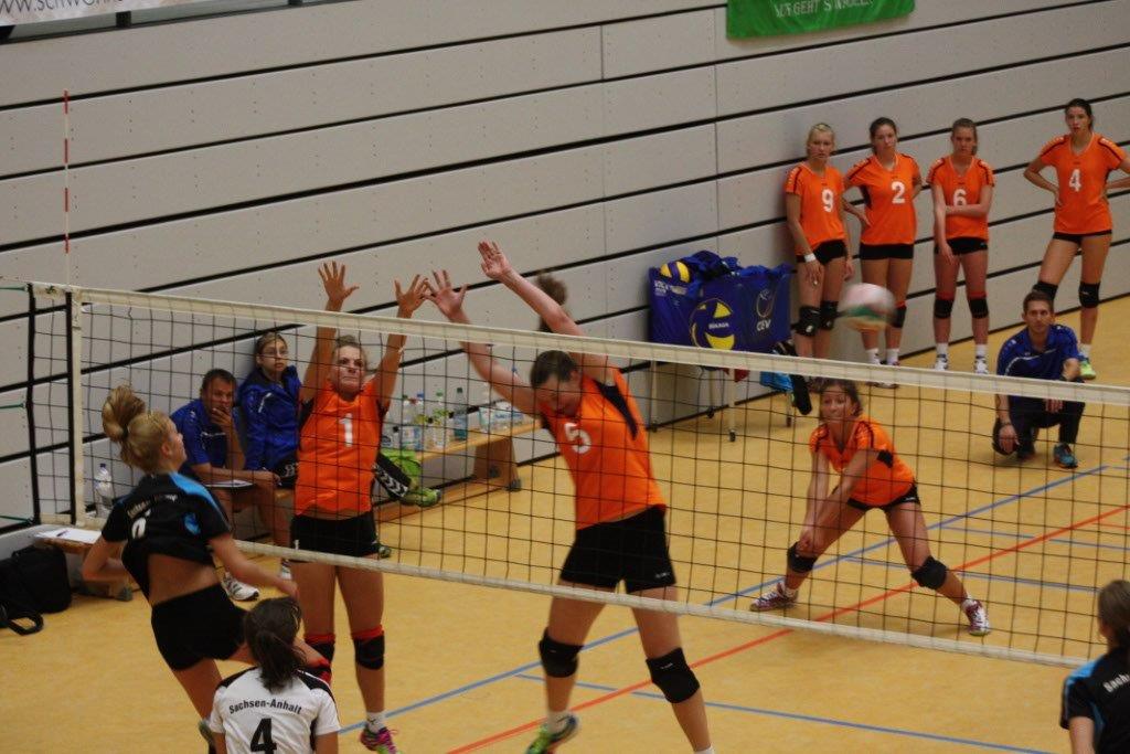 Deutsche Volleyballjugend in Schwerin zu Gast