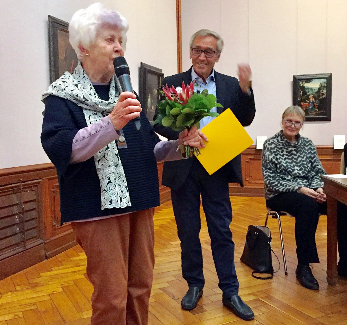 Kunst- und Museumsverein verleiht Ehrenmitgliedschaft an Edith Beckman
