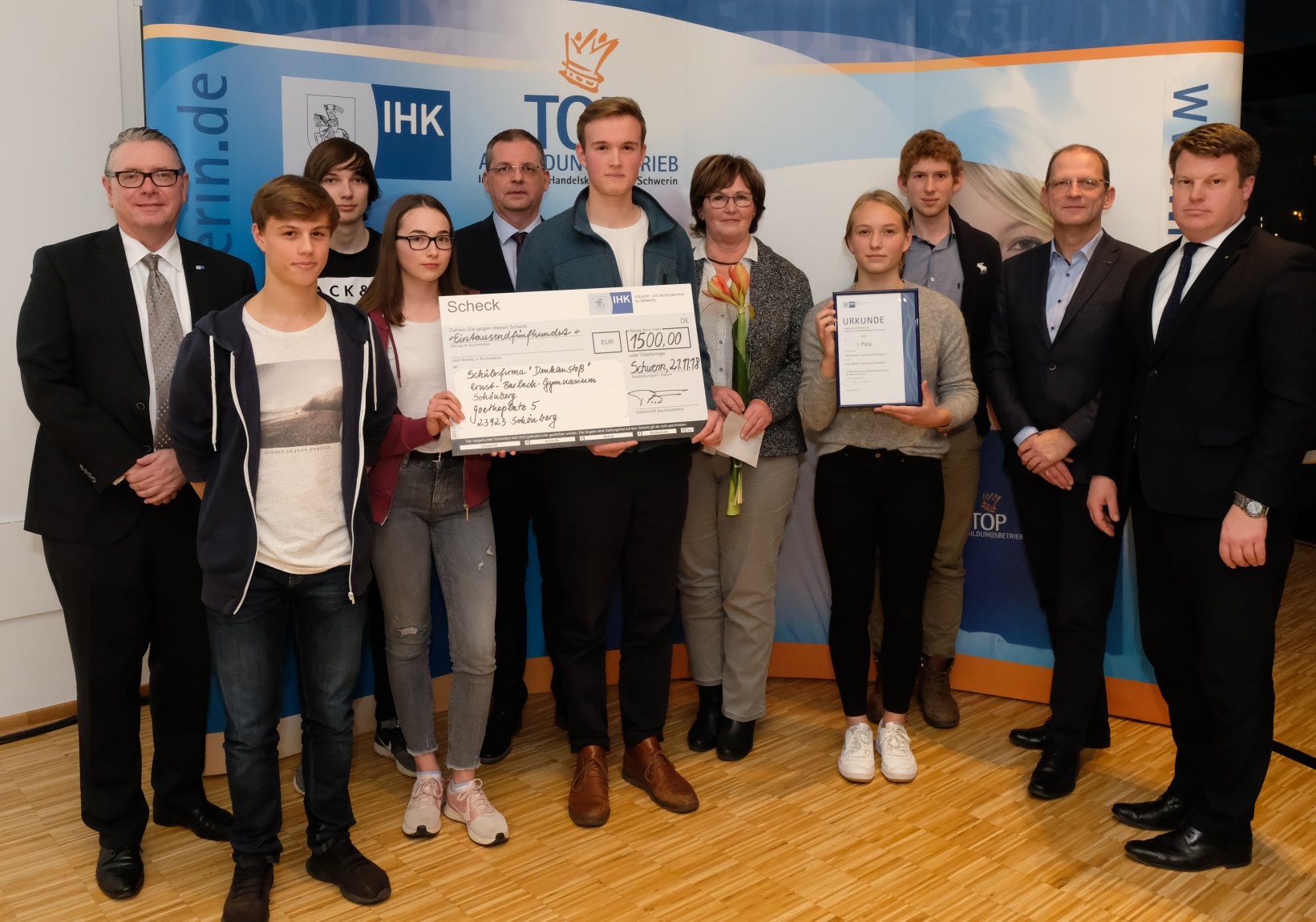 IHK-Jugendwirtschaftspreis 2018 wurde vergeben