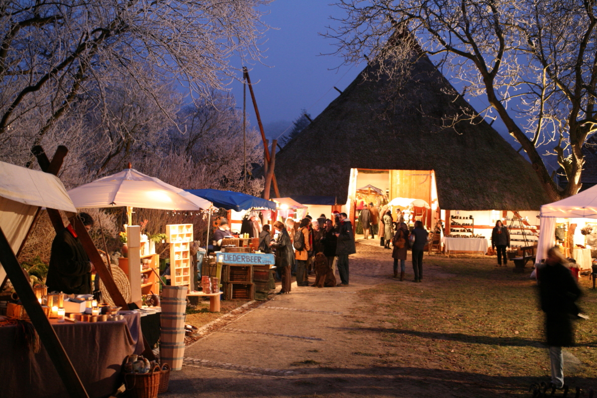 Adventsmarkt im Freilichtmuseum Schwerin-Mueß