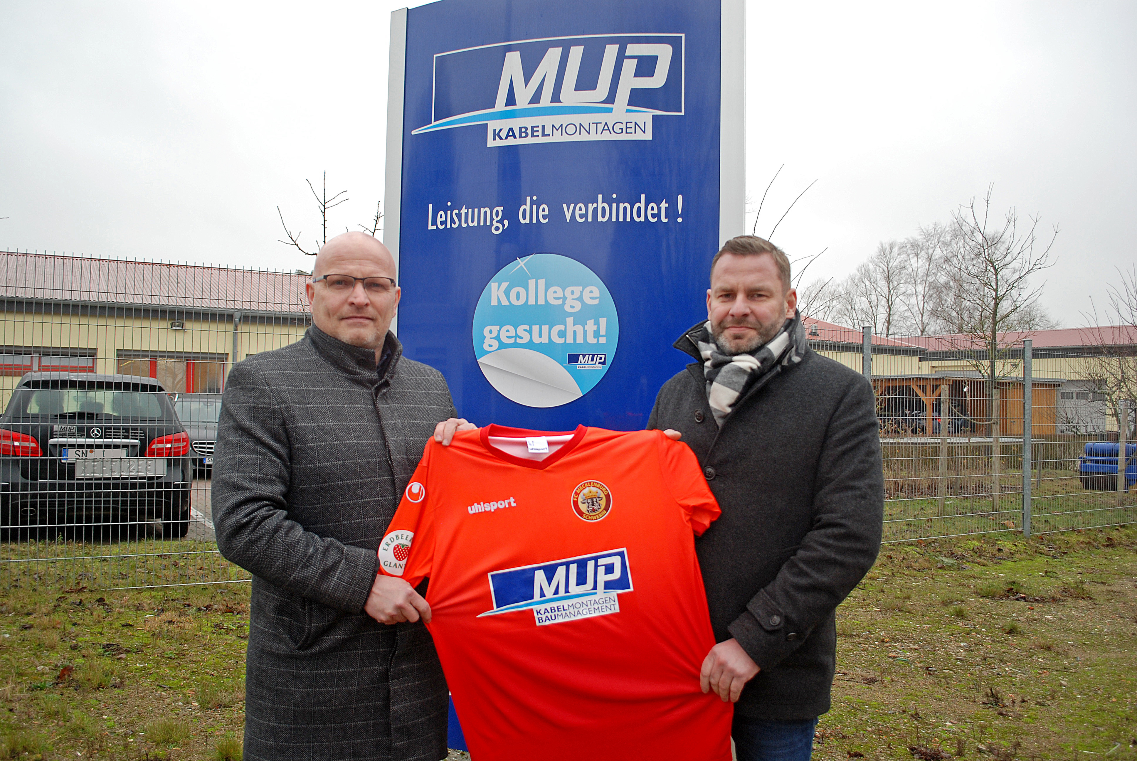 FC Mecklenburg Schwerin stellt neuen Hauptsponsor vor