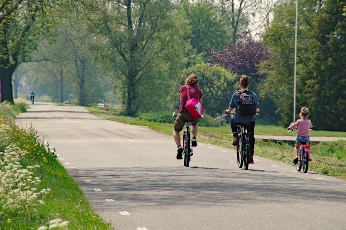 UNABHÄNGIGE BÜRGER werben für Stadionbrücke für Radfahrer und Fußgänger