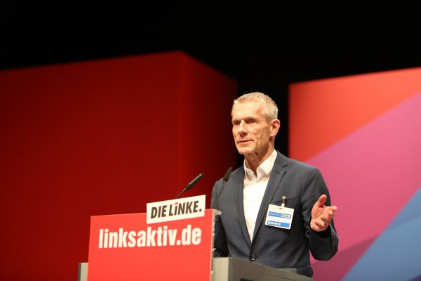 Schwerin: Helmut Scholz spricht über Europa