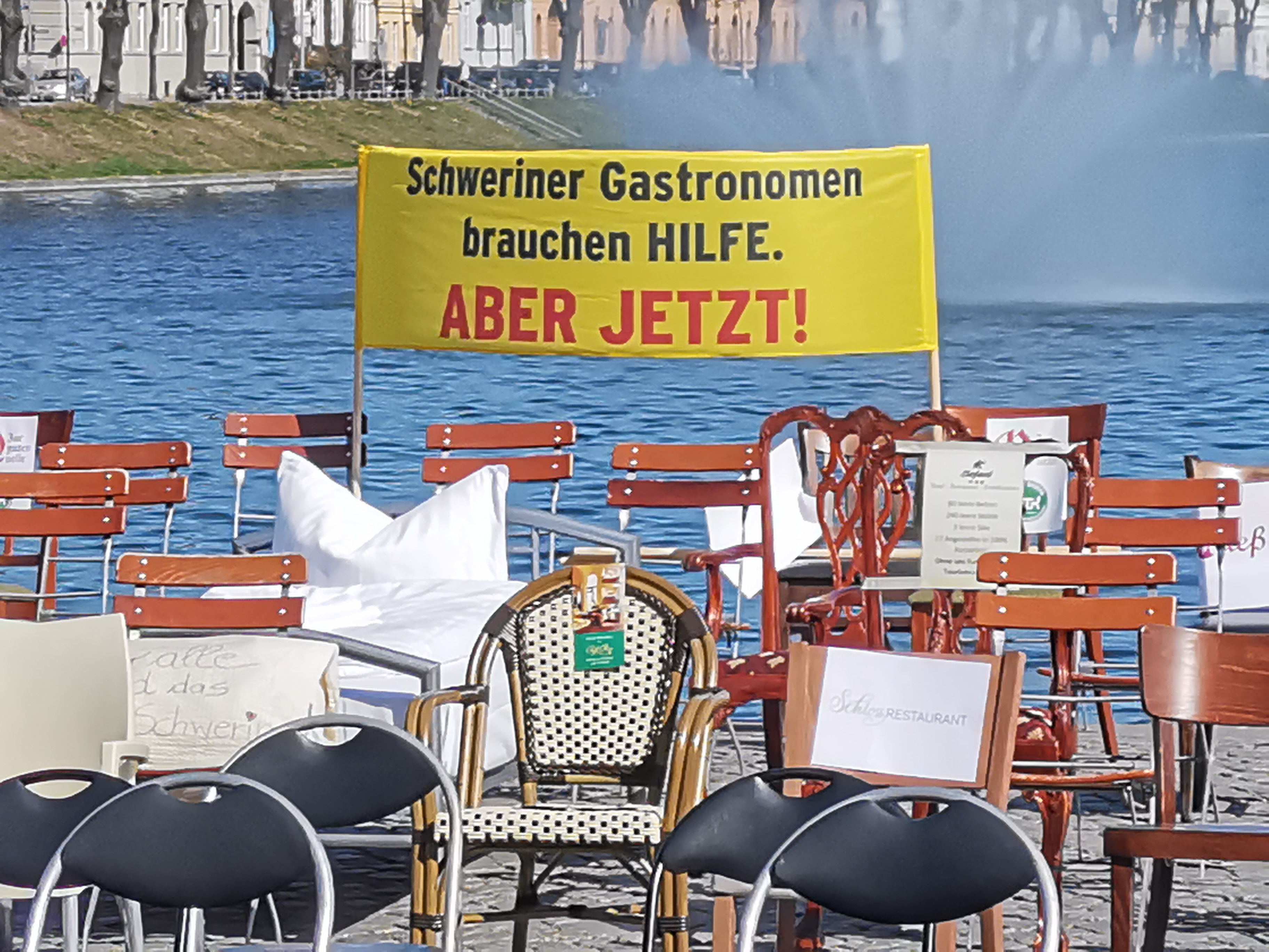 Schwerin: Gastronomen machen auf sich aufmerksam