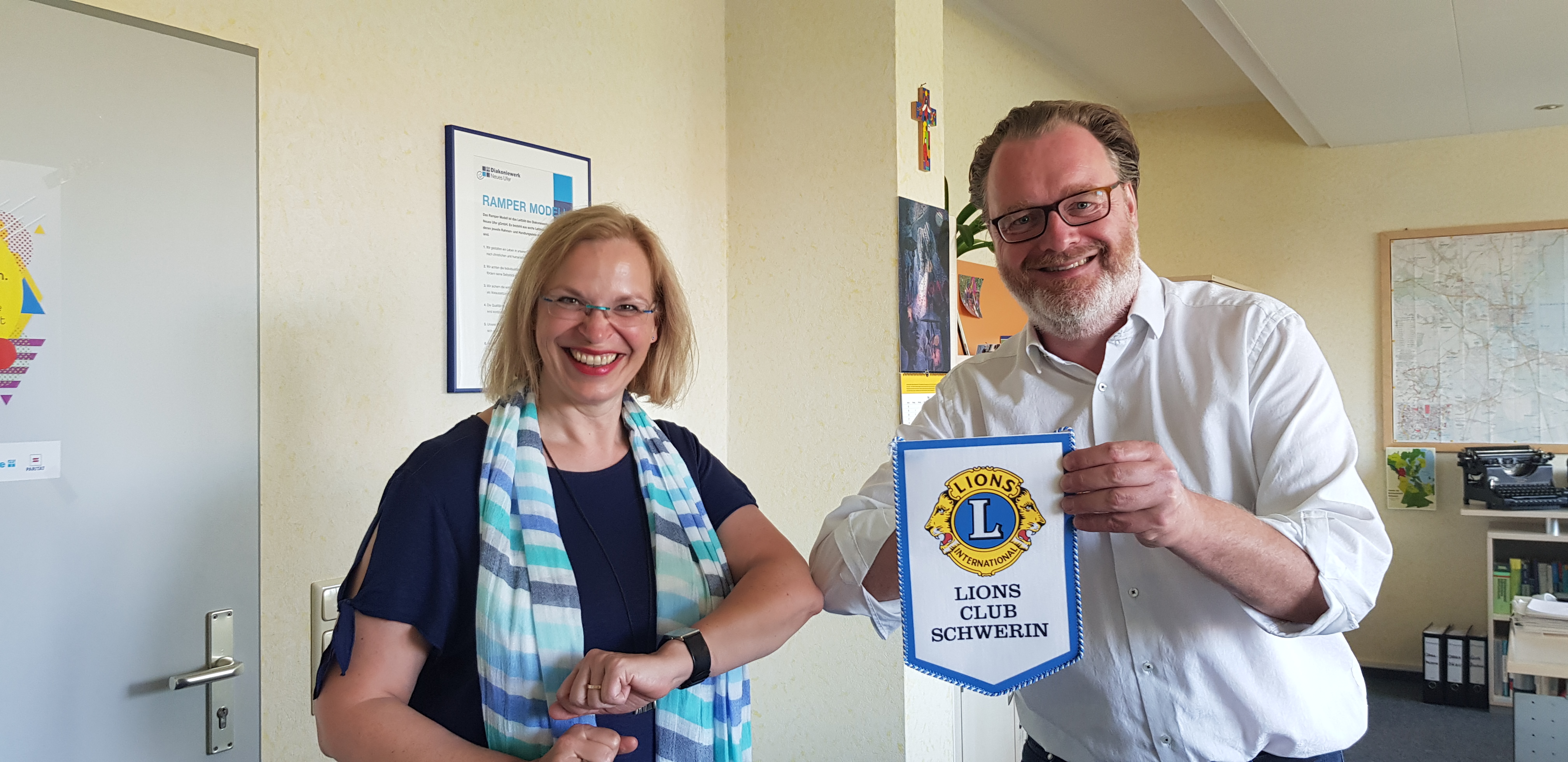 Schwerin: Lions Club unterstützt Kinderschutzbund