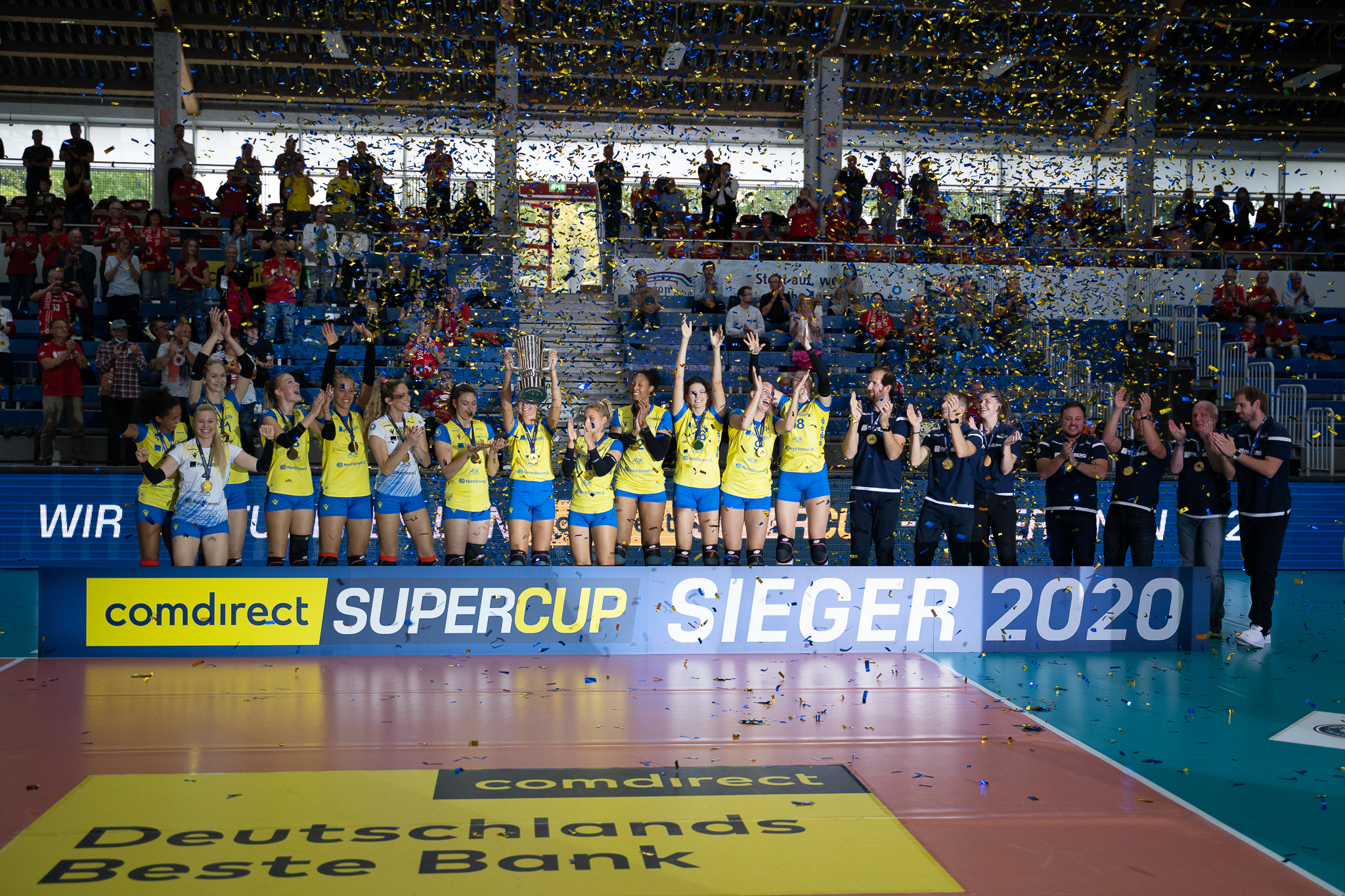 Schwerin: Damen des SSC gewinnen Supercup