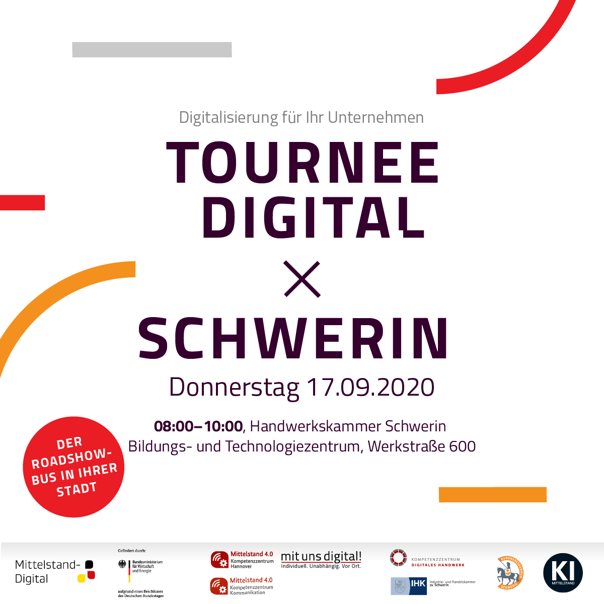 Tourbus zu Digitalisierung und KI kommt nach Schwerin