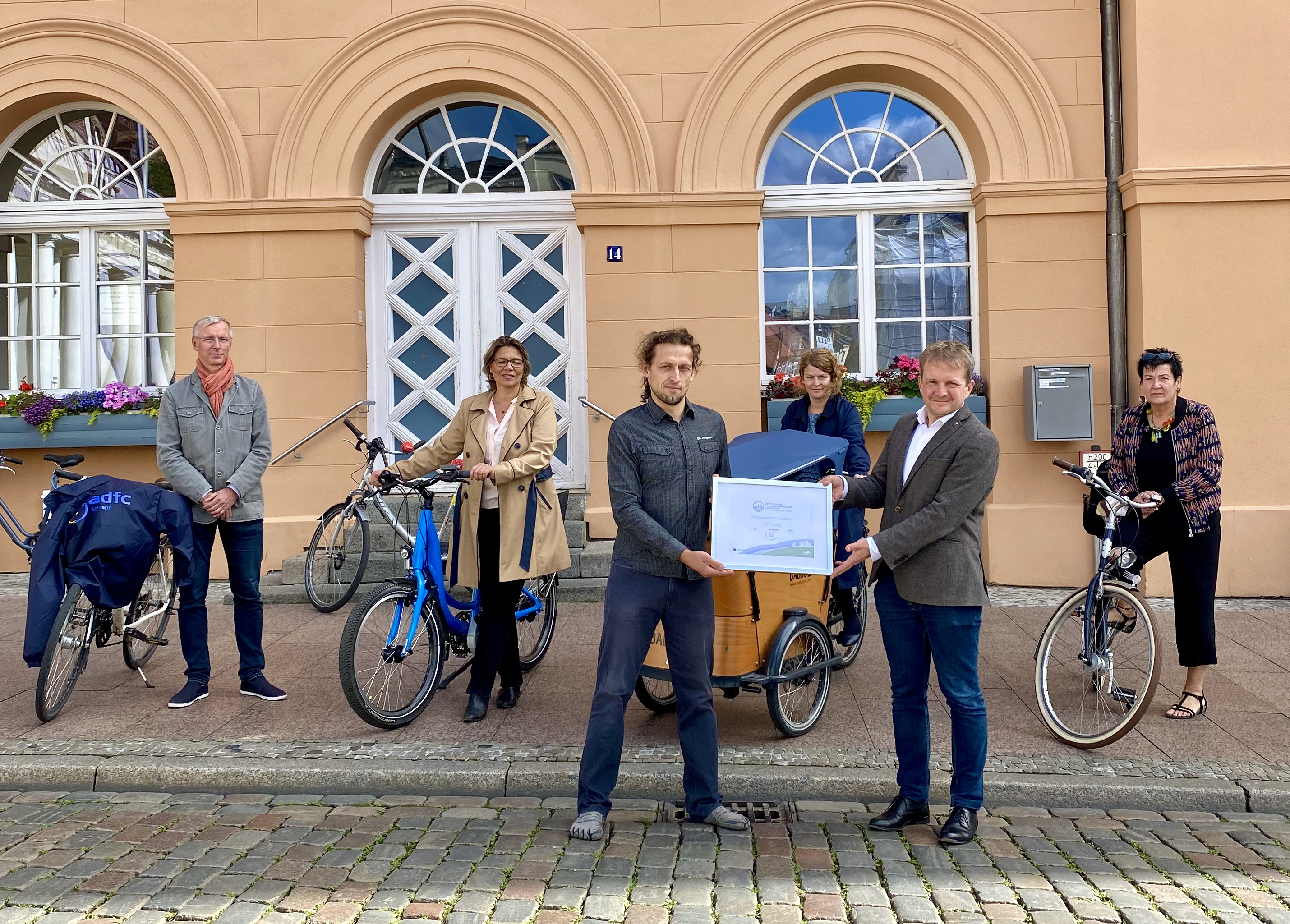 Schwerin: Fahrradfreundliche Stadtverwaltung
