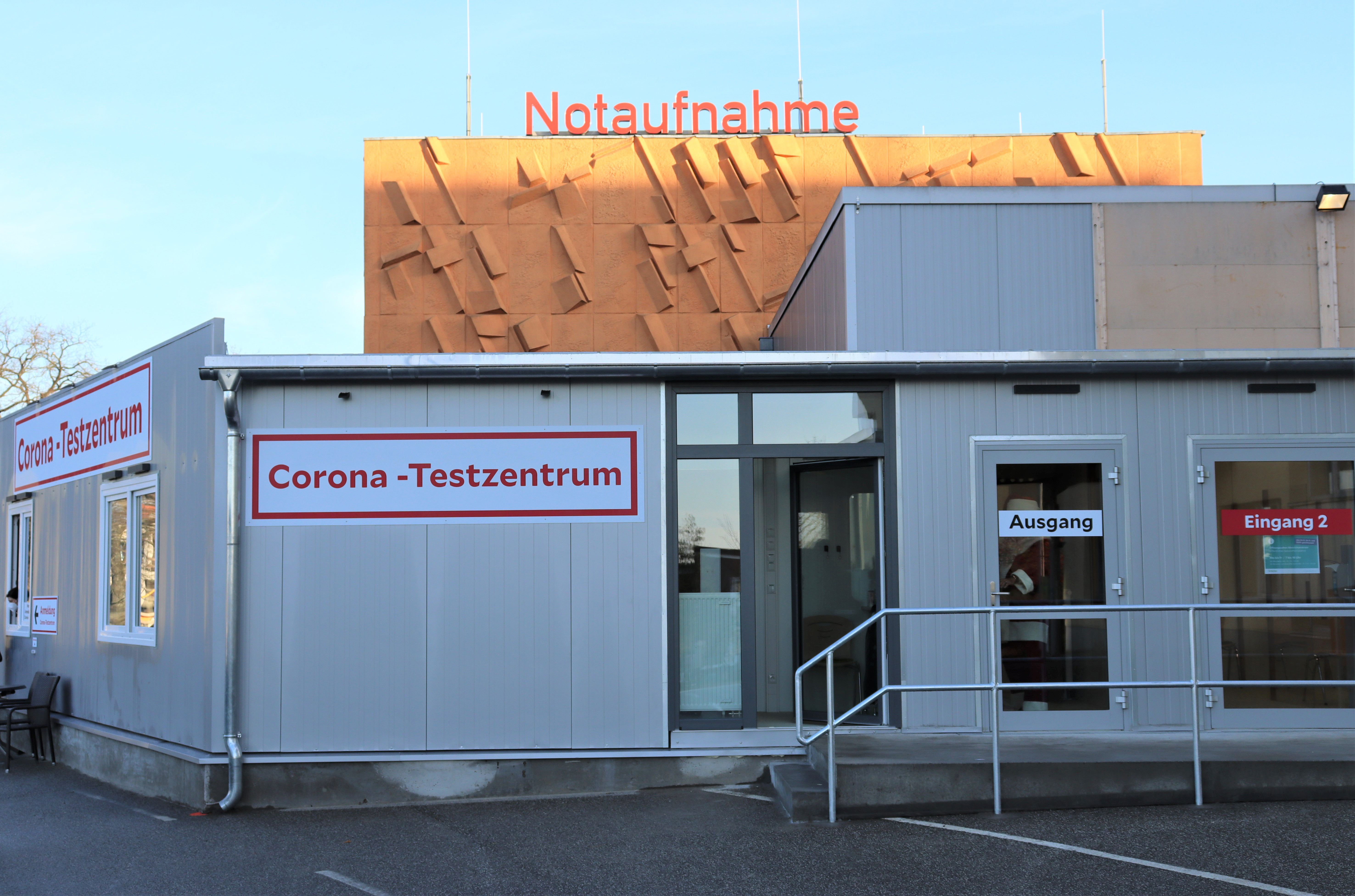 Schwerin: Seit Montag ist das neue Abstrichzentrum in Betrieb
