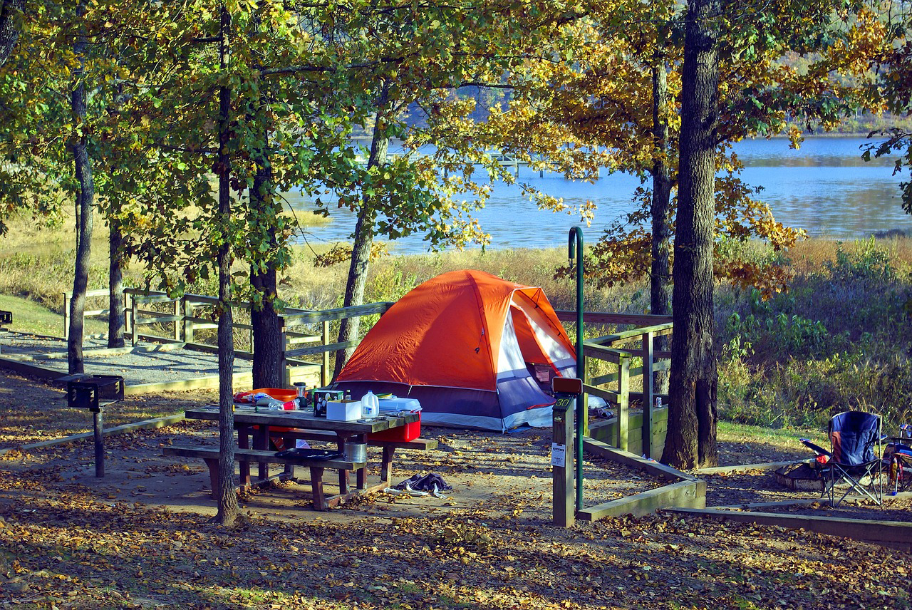 Camping an der Mecklenburgischen Seenplatte