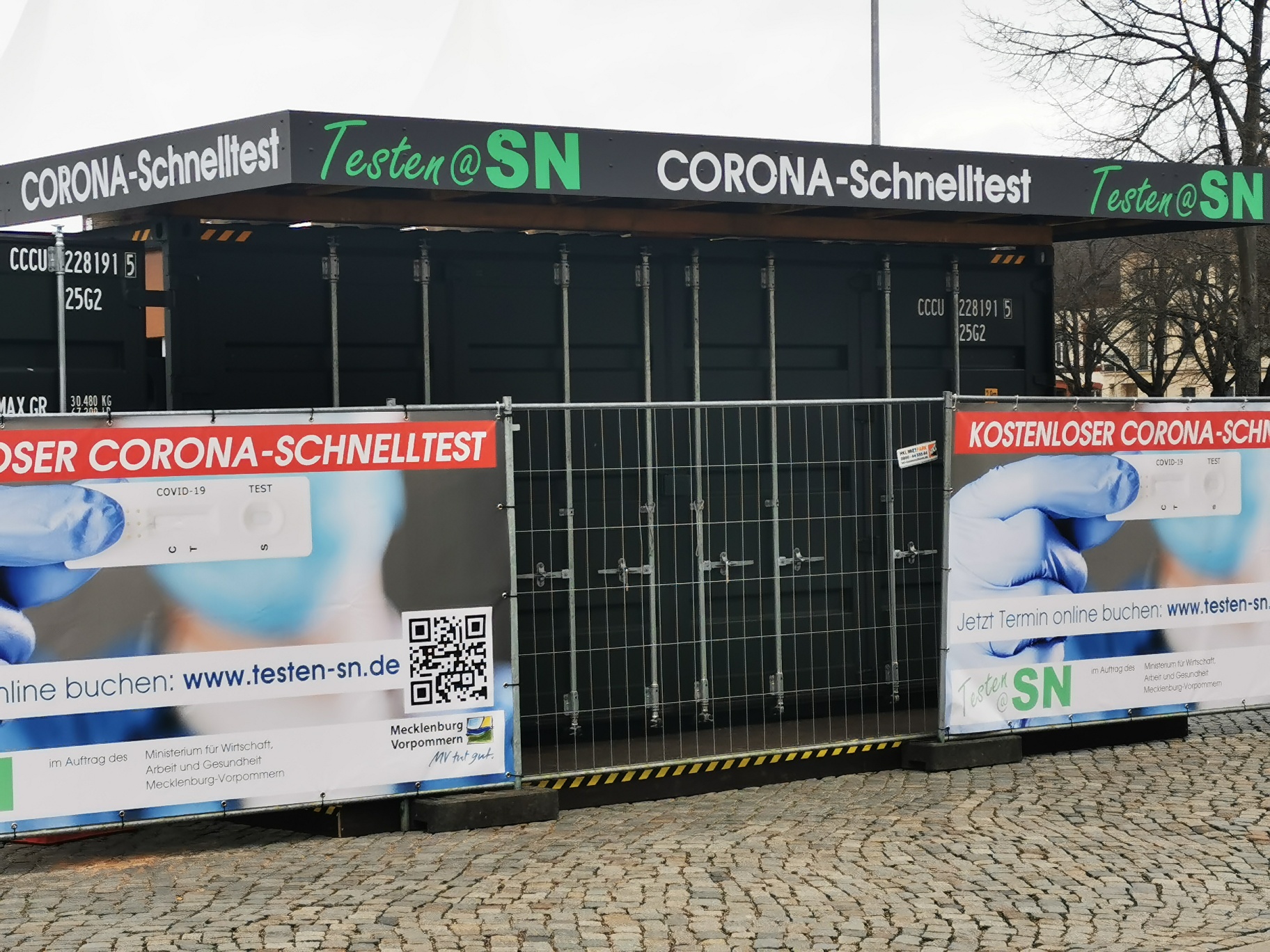 www.testen-sn.de: Zentrales Corona-Schnelltestzentrum ab morgen am Pfaffenteich