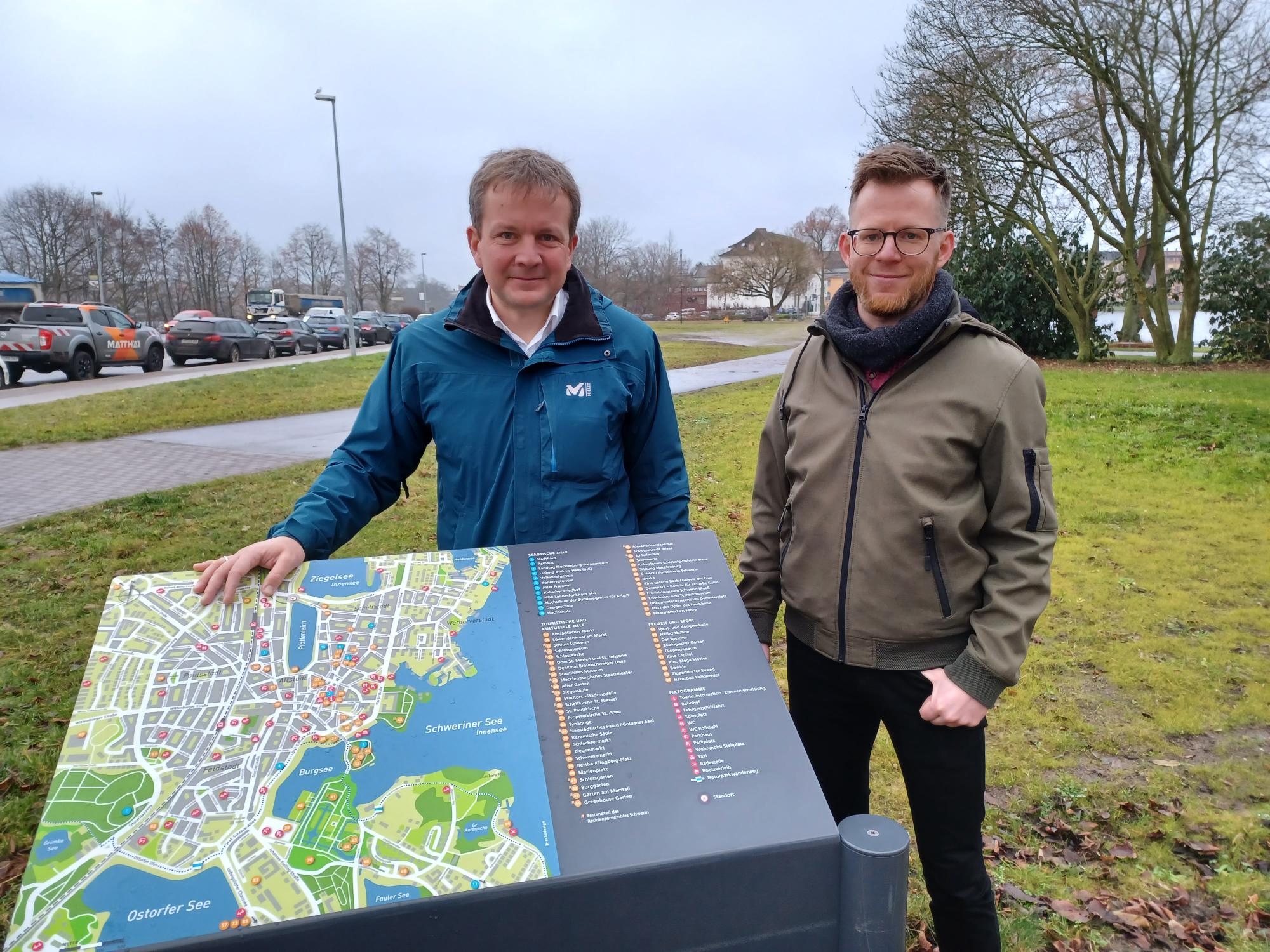 Schwerin: Neues Wegweisersystem für die Landeshauptstadt