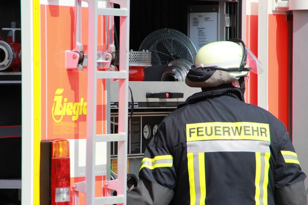 Wohnungsbrand in Schwerin Foto: privat