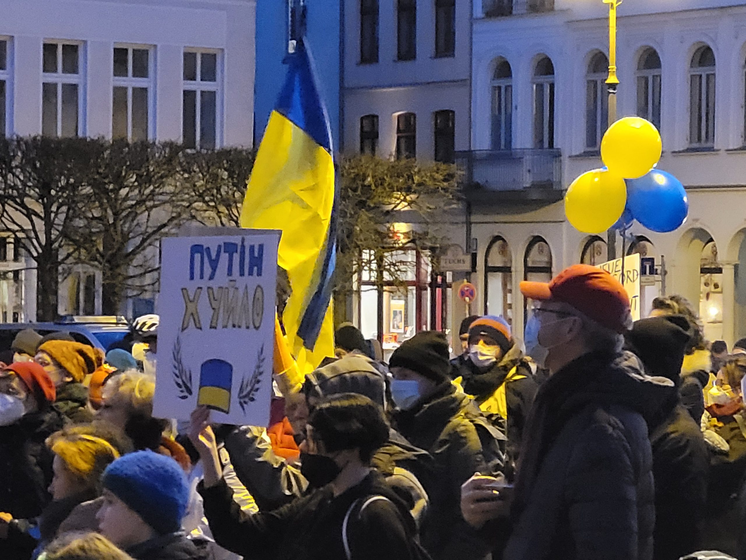 Große Solidarität mit Ukrainerinnen und Ukrainern in Schwerin