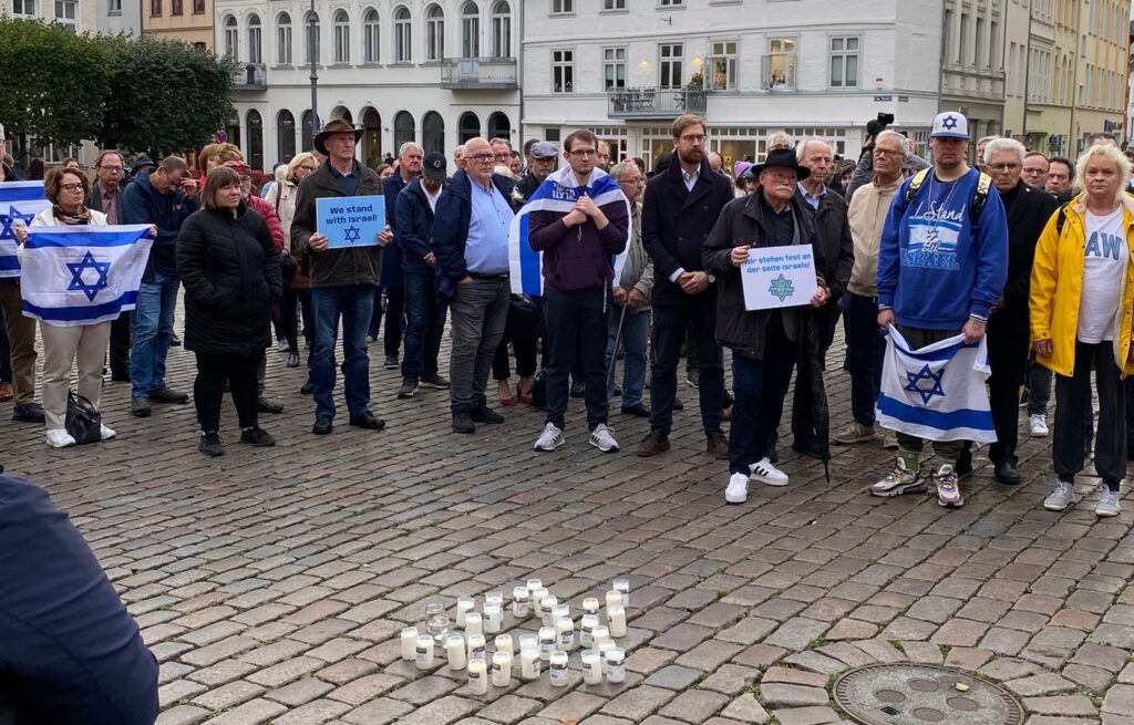 Solidarität für Israel in Schwerin 