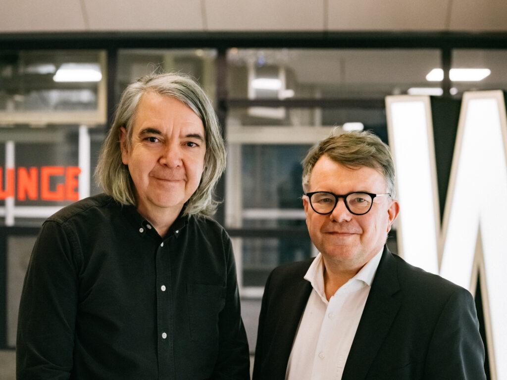 Hans Georg Wegner und Christian Schwandt. | Foto: Philip Frowein