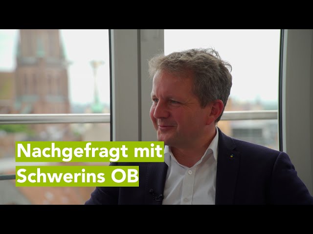 Oberbürgermeister Badenschier im Sommerinterview: AfD-Wahlerfolg macht Schwerin nicht unregierbar 