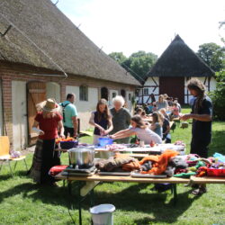 Kreativ- und Mitmachangebote in den Ferien im Mueßer Freilichtmuseum. Foto: Fred-Ingo Pahl