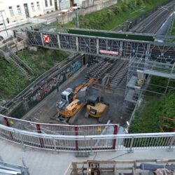 Medienkanal unter der Brücke wird in Betrieb genommen